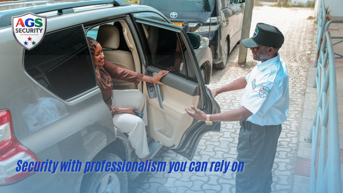 AGS Security officers at training academy in Tanzania